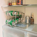 Fridge Storage Rack Beer Iron Rack Soda Can Coke Holder Organizer Shelf F1R5