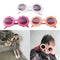 3 Pair Lovely Baby Boys Girls Round Sunglasses Toddler Soft Goggles Eyewear