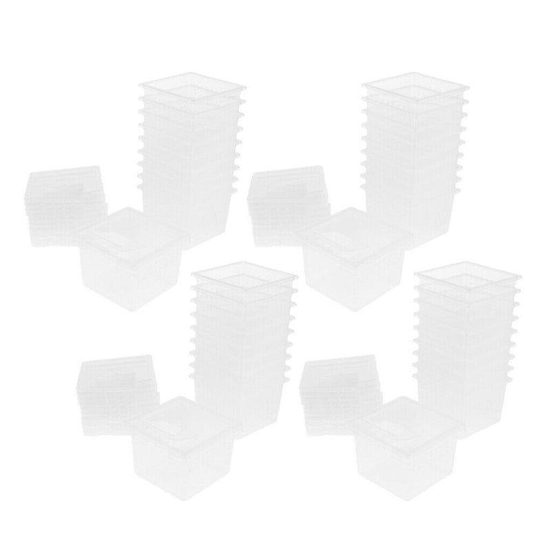 40x Insect Reptile Spider Terrariums Breeding Box Hatching Containers
