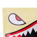 2xFlying Tigers Shark Teeth A-10 Warthog Decals Stickers Warhawk Fighter Jet New