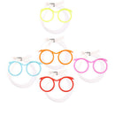 Funny Soft Glasses Straw Unique Flexible Drinking Tube Kid Party AccessoriesP TE