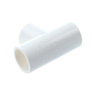 20mm PVC Tee 3 Way Water Pipe Tube Adapter Connectors White 5 Pcs