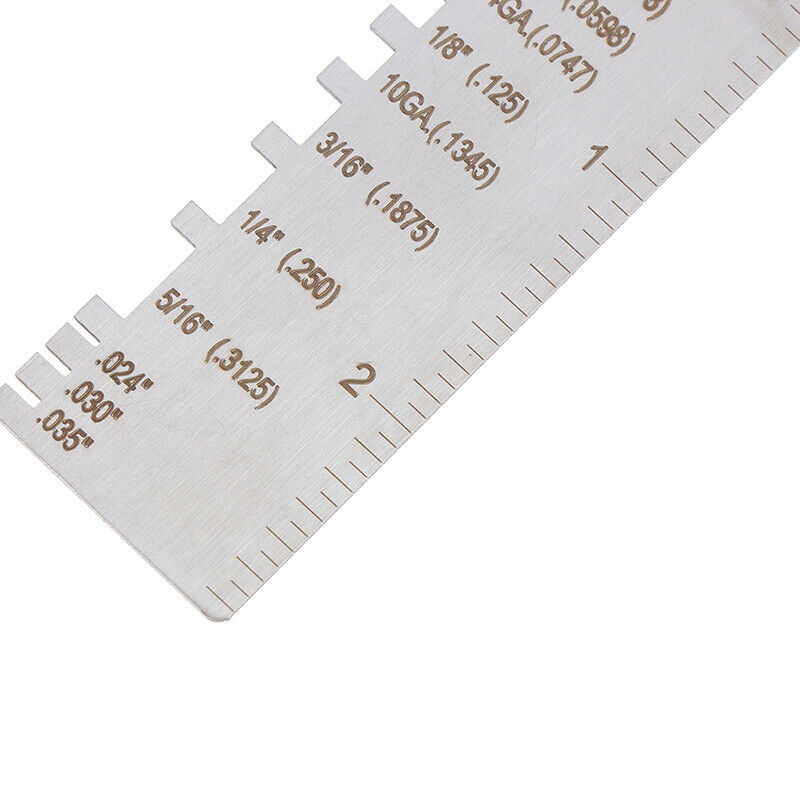 Metal Sheet Thickness Gauge Welding Gage Soldering Inspection Tools Welder  N Tw