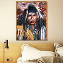 5D DIY Full Drill Diamond Painting Cross Stitch Embroidery Kit (Indian03)