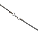 Women Magic Eye Shape Crystal & Rhinestones Tear Long Necklace Sweater