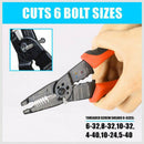 MultiPurpose Electrical Wire Stripping Tool Crimper Pliers Insulated Cutter- OZ