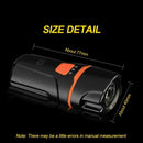 CoolChange Bicycle light waterproof usb rechargeable warning LED bike T6 fl