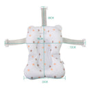 Baby Shower Bath Tub Pad Bathtub Mat Newborn Safety Bath Cushion (3 White)