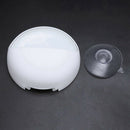 Wall Soap dish / soap box in Plastic with Suction Cup, White
