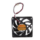 4pieces 12V 3Pin 70mm Mini 7cm Fan Silent Computer Cooler Cooling Fan PC