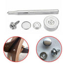 62 Pcs Stainless Steel Canvas to Screw Press Stud Snap Kit Boat Cover New