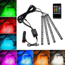 12 LED Car Charge Interior Accessories Floor Decorative Atmosphere Light La W7H5