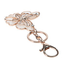 Creative Zinc Alloy Rhinestone Keychain Crystal Purse Bag Key Chain Ring