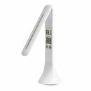 LED Desk Lamp Foldable Dimmable Touch-Type Table Lamp with Calendar Tempera