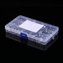 165pcs Stainless Steel Nylon Insert Locknut Assortment Kit M3 M4 M5 M6 M8 M10M12