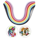 260 Stripes quilling paper 5mm width mixed color for diy hand craft 26 colors ME