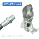 Release Grease Gun Coupler onto Zerk Fittings 1/8" NPT Self-Locking Two Pr fwJ,a