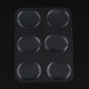 12Pcs Snare Drum Mute Pads Silicon Gel Drum Damper Mufflers Percussion Inst Y8C3