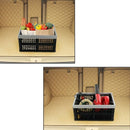 16-Liter Folding Crates Storage, Collapsible Container Plastic, Set of 1