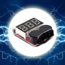 RC Lipo Battery Low Voltage 1-8S Buzzer Indicator Checker Tester LE Alarm D S0C8