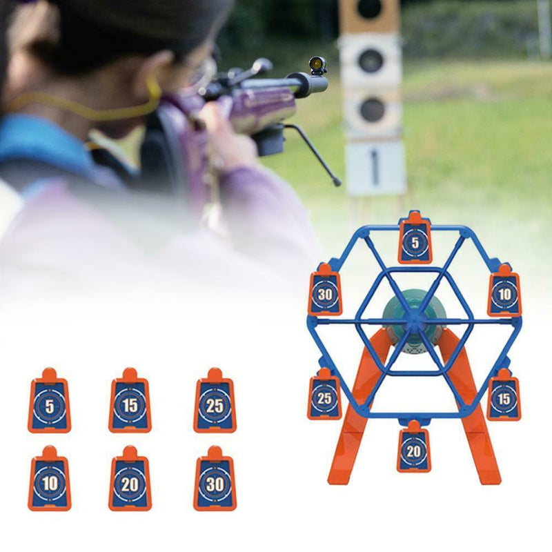Air shot Target Shooting Game Foam Dart Whirling Suspension Flying Ball Target