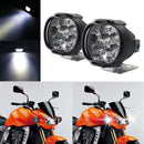 6LED Motorcycle Headlight Spot Lights Head Lamp LED Front DC12V Driving Hot S ã€