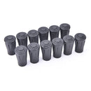 12 Reinforced Rubber Tip End Cap Hammer Trekking Pole Hiking Walking Stick NG 3C