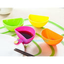 4PCS Assorted Salad Sauce Ketchup Jam Dip Clip Cup Bowl Saucer Tableware Kitchen