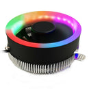 Computer CPU Silent Colorful Cooler Radiator Heatsink Cooling Fan for Intel AMD