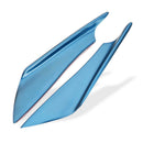 4Pc PP Universal Car Front Bumper Lip Splitter Trim Fin Body Spoiler Cana VKE