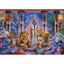 5D DIY Full Drill Diamond Painting Lion Cross Stitch Embroidery (C957)