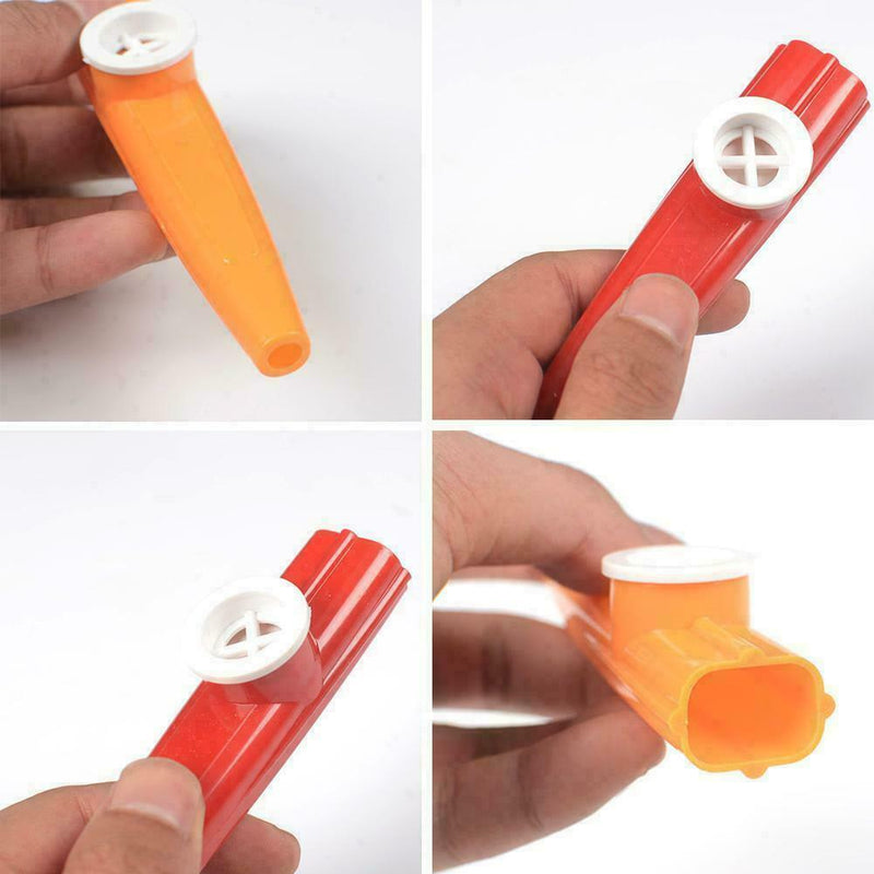 5pcs Plastic kazoo/accompaniment instrument orff percussion Educational Pro Z0M3