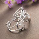 Fashion With Zirconium Drill Crystal Butterfly Bracelet