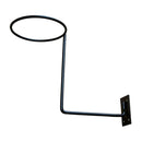 Wall-mounted Metal Helmet Holder Fisherman Cowboy Sun Hat Wig Cap Rack Stand