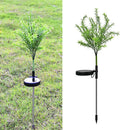 Solar Light Pine Cedar Tree Light Outdoor Garden Waterproof Christmas Landscape