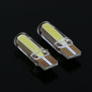 4 X W5W 168 T10 3W Shows Wide Light Silicone License Plate Reading Lamp