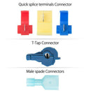 67Pcs AWG Quick Splice Solderless Tap Wire and T-Tap Electrical Connector K