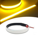 Universal NEW Motorcycle Bikes LED Turn Signal Indicator Strip Light Fork Tube