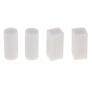 4Pieces White Rubber Stamp Carving Blocks For Basis DIY Carving Rubber Stamp