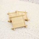 Natural Bamboo Soap Tray Dish Holder Dish Box Case Bath Shower Plate Bathroom AU