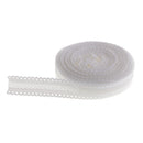 5 Yds 18mm Elastic Spandex Sewing Lace Band DIY Hair Ties Accessories White