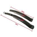 1 Set MTB Fenders Mountain Bike Bicycle Front Rear Mudguard Fenders Mud Gua J3W9