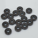Fast Speed 608 Speed Skating Bearings Black Balls Skateboard Beads Bearings