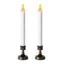 8Pcs Set Long Pole Electronic Emulation Candles LED Flameless Candles with