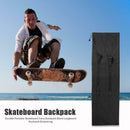 Outdoor Portable Skateboard Carry Bag Black Longboard Backpack Drawstring