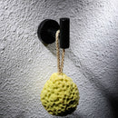 Stainless steel black painting towel hook wall coat hanger round sase bathroo Cy