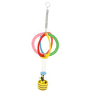 Wooden Hot Air Balloon Animal Ornament For Crib Window Home Decor Gift