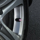 1 Set Of 4 Soft Clay Rhinestones Car Tire Bonnet Diamond Shiny Dust Cap Aut