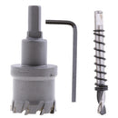 2 Set Carbide Drill Bit with Wrench for Ceramic Tiles Metal DIY Woodworking