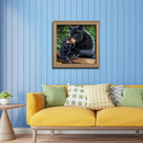 5D DIY Full Drill Diamond Painting Black Bear Cross Stitch Mosaic Craft Kit